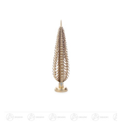 Spanbaum vergoldet, 30cm