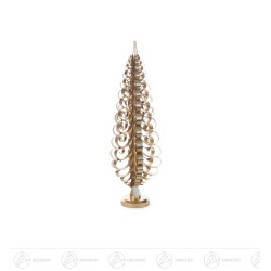 Spanbaum vergoldet, 35cm
