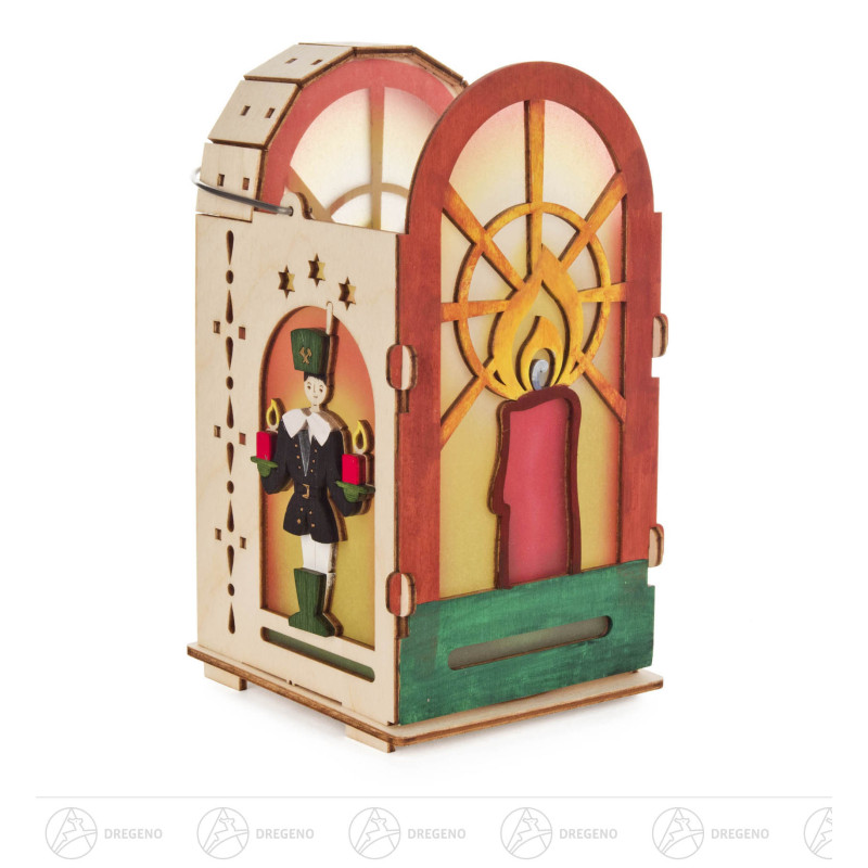 Bastelset Laterne Erzgebirge 18x18cm