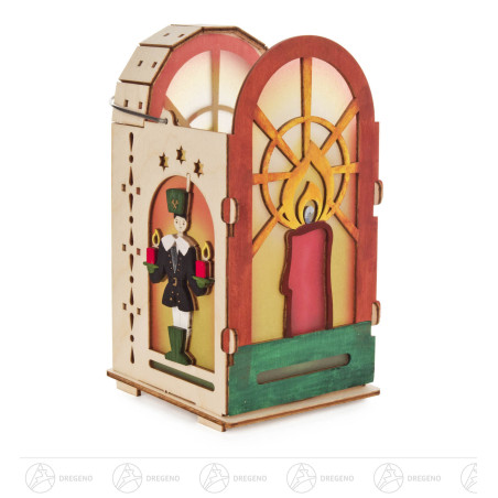 Bastelset Laterne Erzgebirge 18x18cm