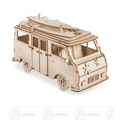 Holzbausatz 3D Campingbus...