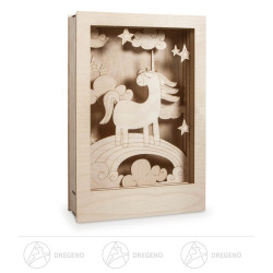 Holzbausatz 3D Einhorn...