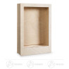 Holzbausatz 3D Motivrahmen 8-tlg 20x30x6,6cm natur