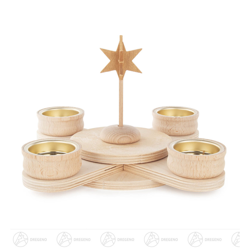 Bastelset Kreuzleuchter für Teelicht ca. 23cm