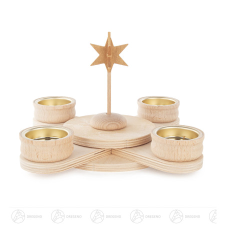 Bastelset Kreuzleuchter für Teelicht ca. 23cm