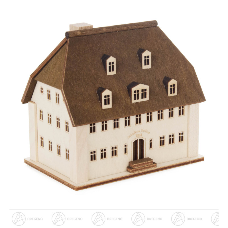 Lichterhaus Schule 9cm