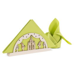 Serviettenständer mit Dresdner Frauenkirche 23x10cm