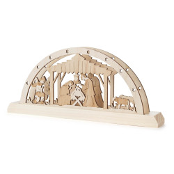 Serviettenständer mit Christi Geburt 10x23cm