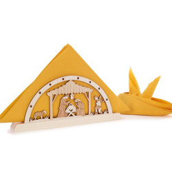 Serviettenständer mit Christi Geburt 10x23cm