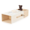 Schiebebox Honig-Box mit Bär Melodie: Bienchen summ herum 6cm