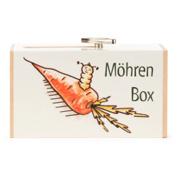 Schiebebox Möhren-Box mit Hase Melodie: Humpty Dumpty 6cm