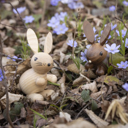 Hase Henry dunkel 11cm