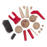 Bastelset Nussknacker König rot 15cm