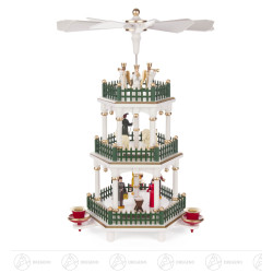 Pyramide mit Christi Geburt...