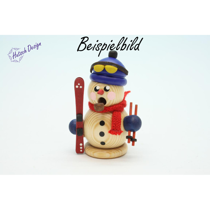 Bastelsatz Skifahrer Räuchermännchen 8 cm