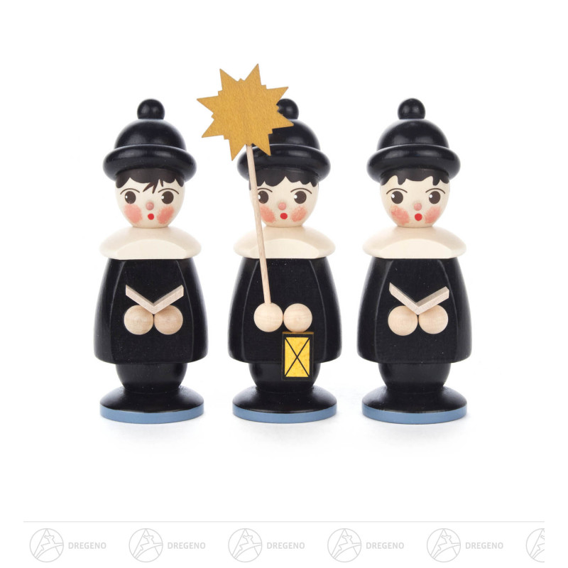 Kurrendefiguren schwarz, 11cm (3)