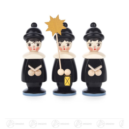 Kurrendefiguren schwarz, 11cm (3)