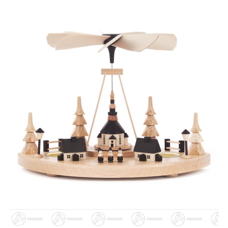 Weihnachtsberg klein, für Teelichte