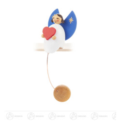 Schaukelfigur Engel mit Herz