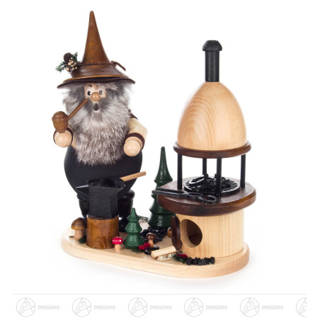 Räuchermann Waldwichtel Schmied