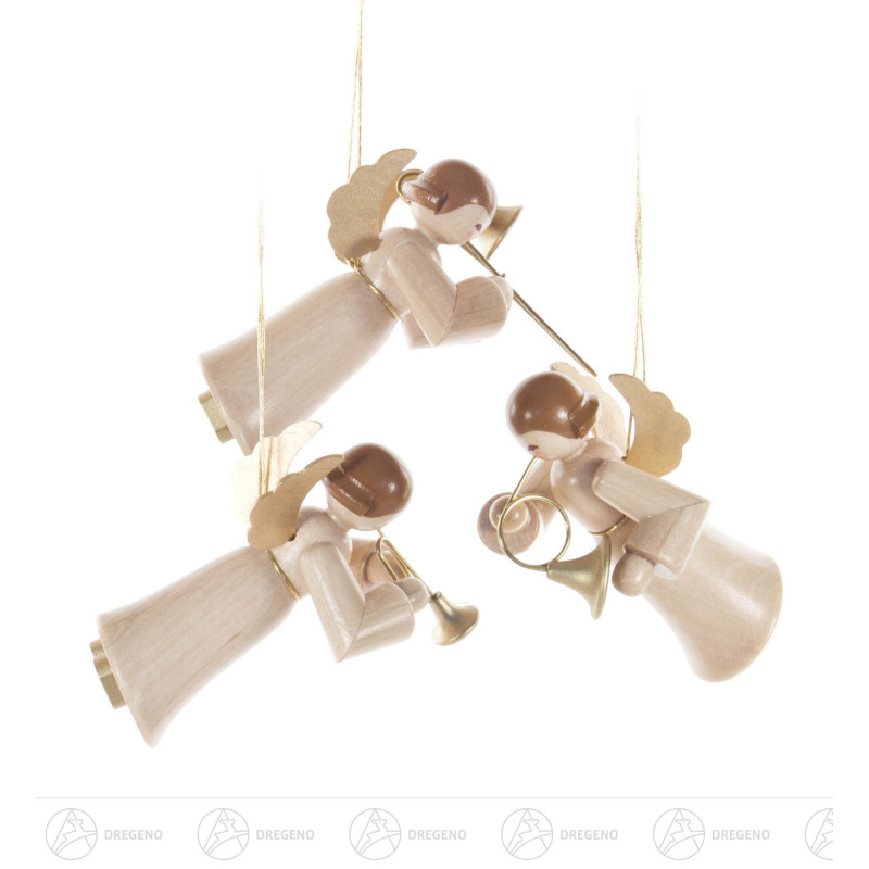 Behang Schwebeengel natur (6) 5cm