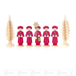 Kurrendefiguren rot mit...