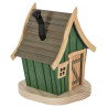 Räucherhäuschen Abenteuerhaus grün 20cm