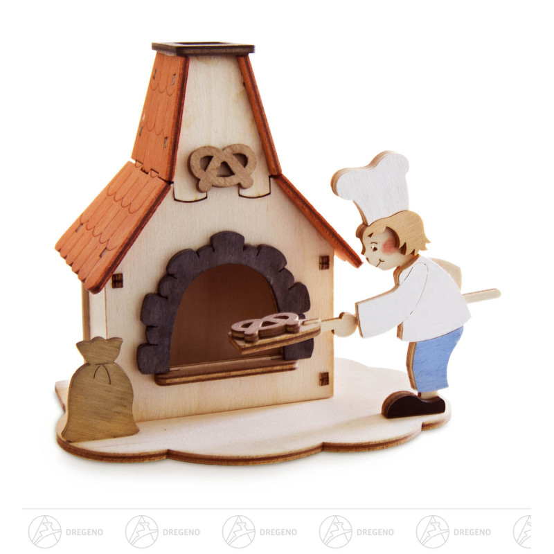 Bastelset Räucherkerzenbackofen 12cm