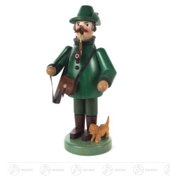 Räuchermann Förster mit Hund