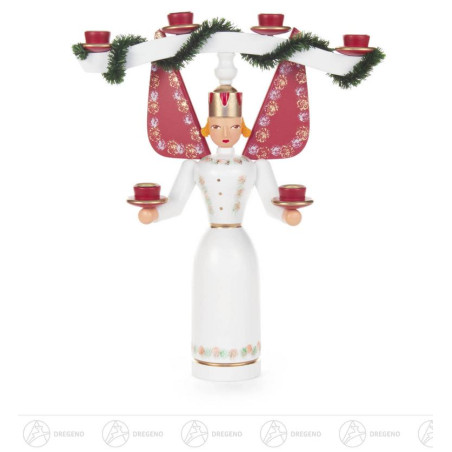 Engel mit Joch, für Kerzen d10mm