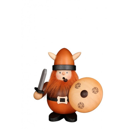 Räuchermann Wikinger natur