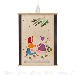 Fensterlaterne Kinder 27cm