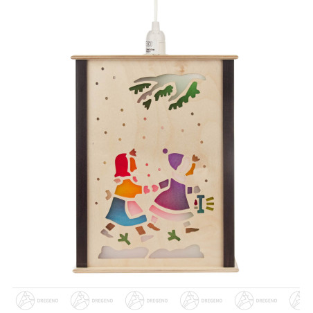 Fensterlaterne Kinder 27cm