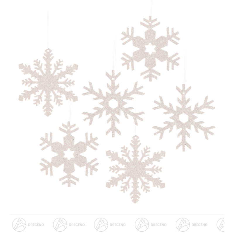 Behang Schneekristall weiß (6)