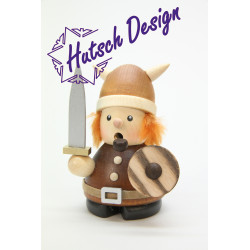 Räuchermann Wikinger natur...