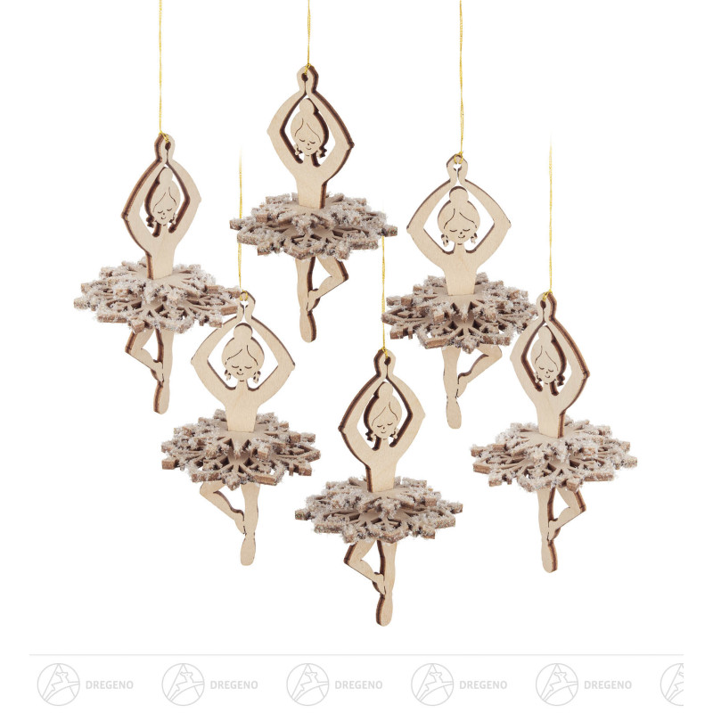 Behang Schneeflöckchen (6) 10cm