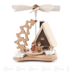 Pyramide mit Räucherhaus,...