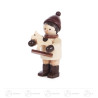 Junge mit Pferdchen natur 5,5cm