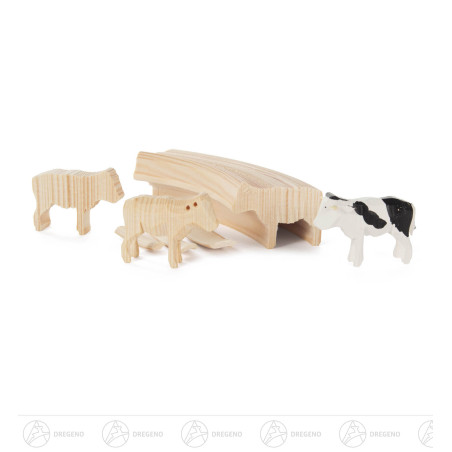 Bastelbeutel Reifentier (7) Kuh