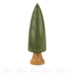 Baum grün mit Stamm, 12,5cm