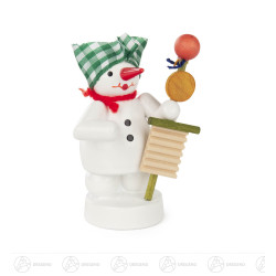 Schneemann mit Teufelsgeige...