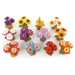 Blumenstöckchen (12)  4cm