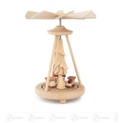 Wärmespiel mit Eisenbahn natur