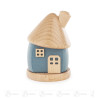 Räucherhaus blau 8,5cm