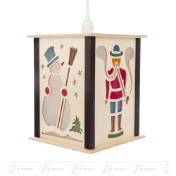 Laterne Nussknacker 23cm