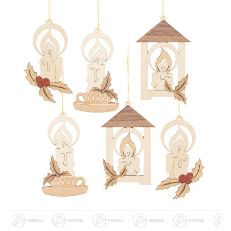 Behang Kerzen (6) 8cm