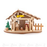 Bastelset Krippenstall  18x10x9cm