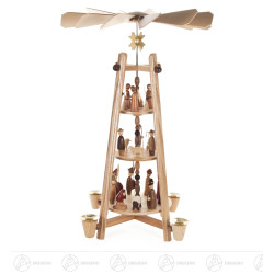 Stabpyramide mit Christi...