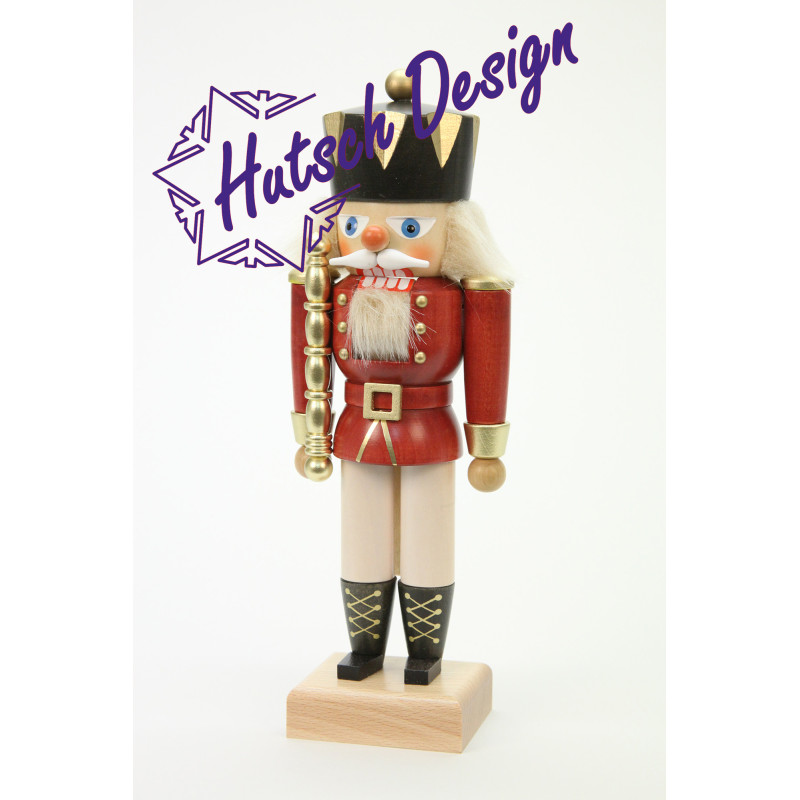 Nussknacker König klein rot  27,5 cm
