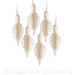 Behang Spanzapfen 6cm klein...